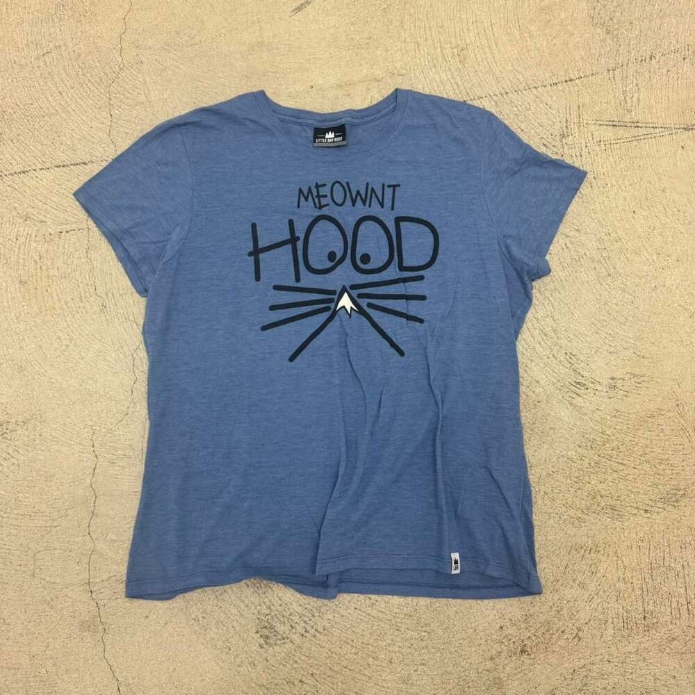 Little Bay Root Meownt Hood Graphic T-Shirt